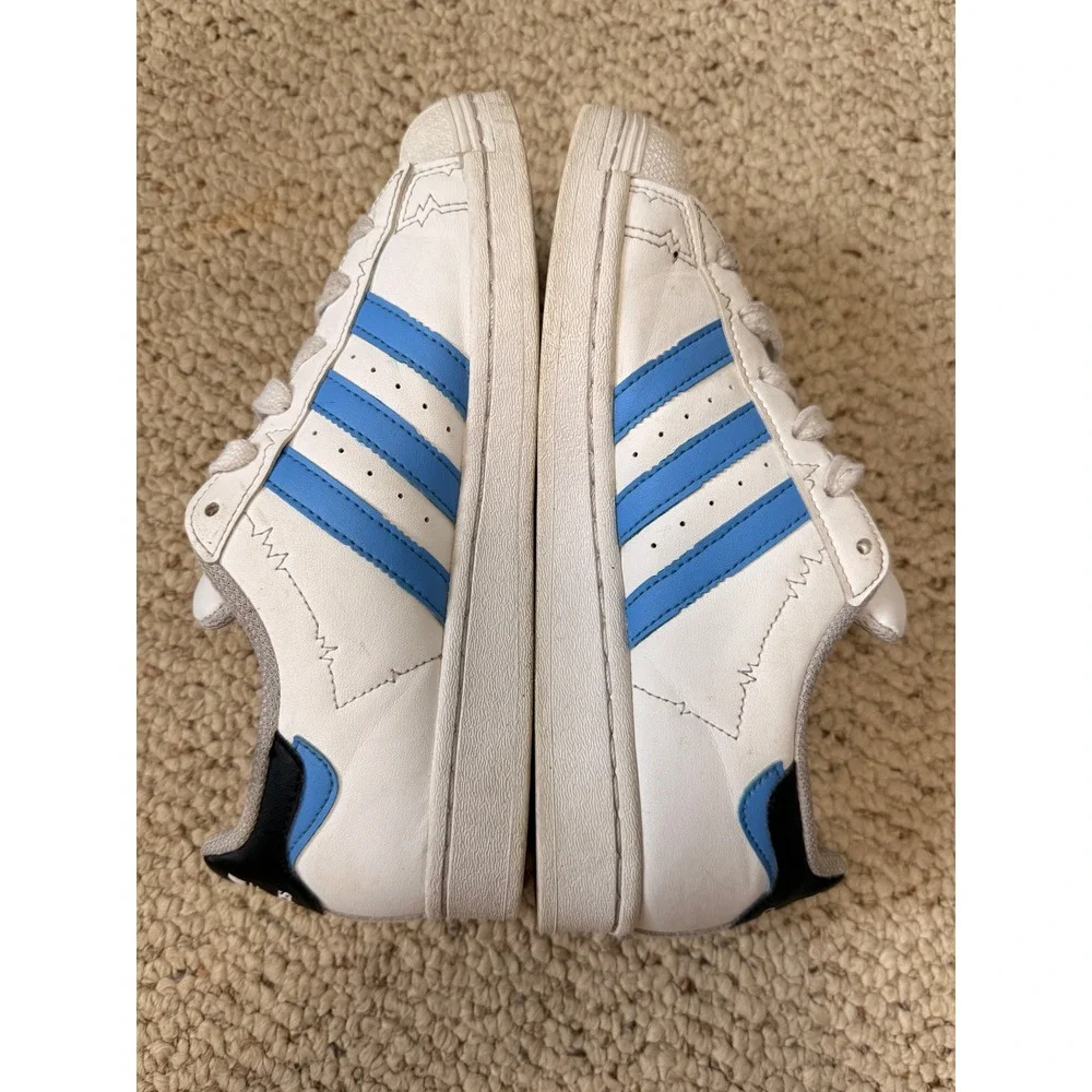 adidas Originals x Disney Superstar J Donald Duck Youth Size 5.5 (IG6263) No Box